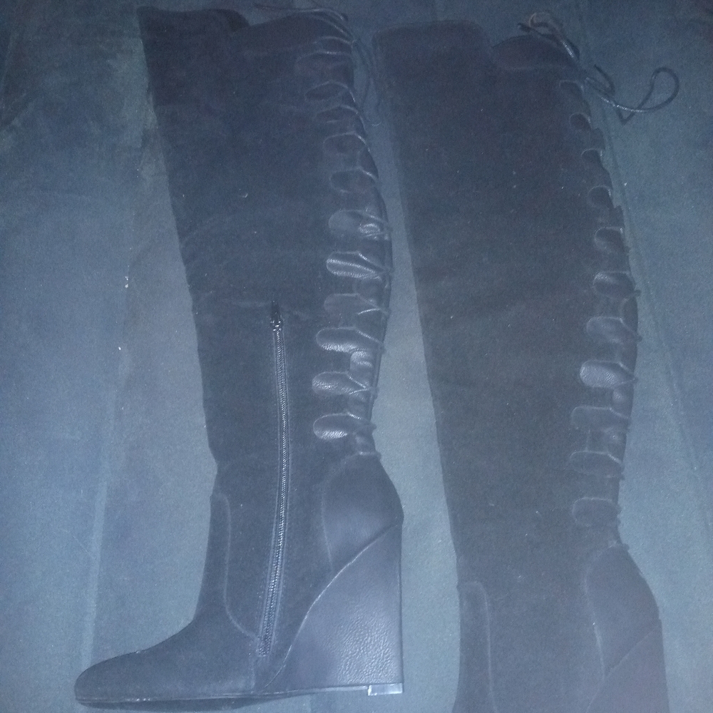 Thigh high boots